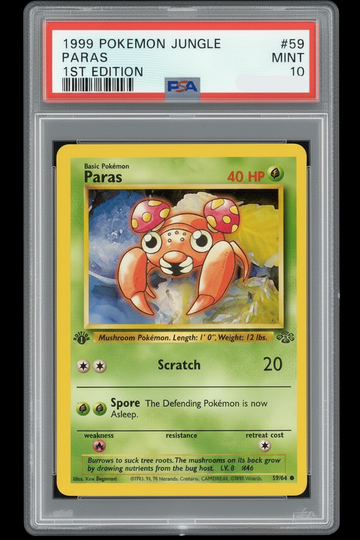 PSA 10 PARAS 1ST EDITION JUNGLE 1999