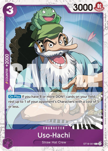 Uso-Hachi (Pirate Foil) - ST18-001 - (Premium Booster -The Best- Vol. 2)