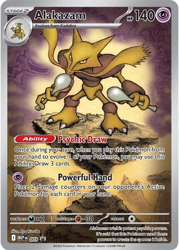 Alakazam - 009 - 009 - (ME: Mega Evolution Promo)