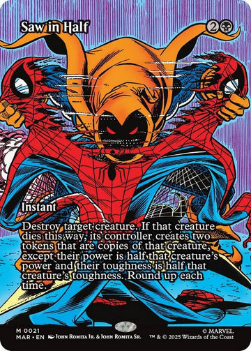 Saw in Half (Borderless) - Marvel Universe Eternal-Legal