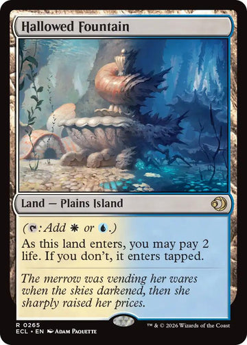 Hallowed Fountain - 265 - (Lorwyn Eclipsed)