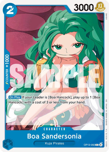 Boa Sandersonia - OP13-050 - (Carrying On His Will)