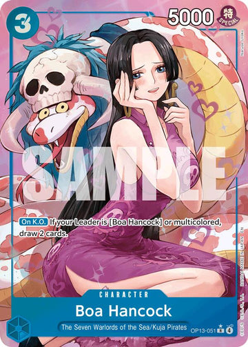 Boa Hancock (Alternate Art) - OP13-051 - (Carrying On His Will)