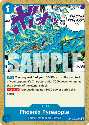 Phoenix Pyreapple - OP13-058 - (Carrying On His Will)