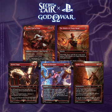 Magic: Playstation Secret Lair: God of War: Greek (Nonfoil)