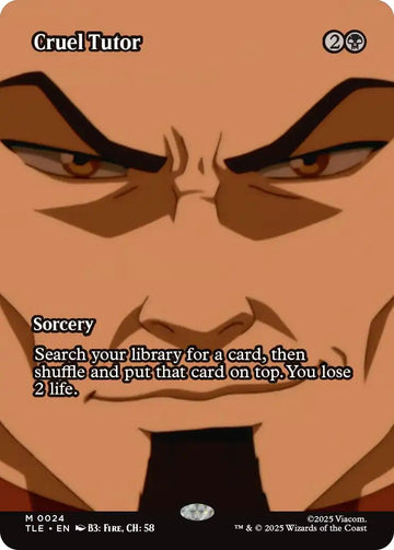 Cruel Tutor (Borderless) - 24 - (Avatar: The Last Airbender: Eternal-Legal)