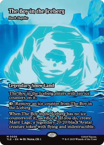 The Boy in the Iceberg - Dark Depths (Borderless) [TLE] - Near Mint
