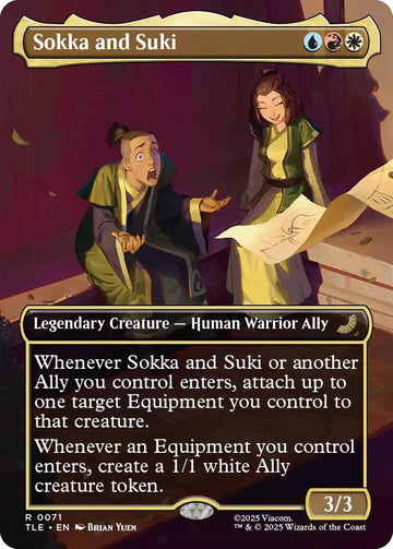 Sokka and Suki (Borderless) [TLE] - Near Mint