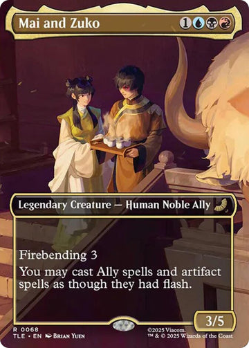 Mai and Zuko (Borderless) [TLE] - Near Mint