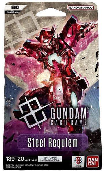Steel Requiem Sleeved Booster Pack [GD03]