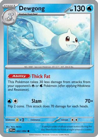 Dewgong 022 094 22 Me02 Phantasmal Flames