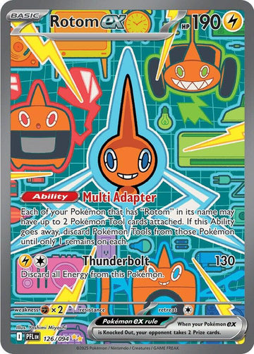 Rotom ex - 126/094 - 126/094 - (ME02: Phantasmal Flames)