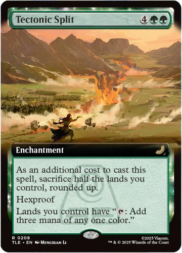 Tectonic Split (Extended Art) [TLE] - Near Mint