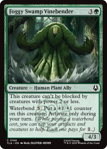 Foggy Swamp Vinebender - 180 - (Avatar: The Last Airbender)