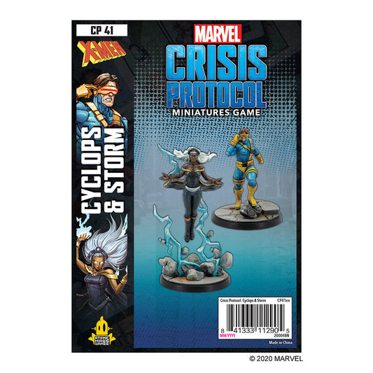 Marvel Crisis Protocol : Cyclops and Storm