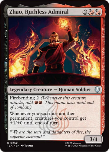 Zhao, Ruthless Admiral - 252 - (Avatar: The Last Airbender)