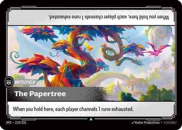 The Papertree (219/221) - Spiritforged Foil