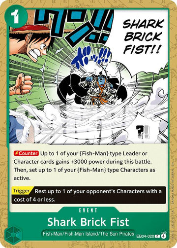 Shark Brick Fist - EB04-020 - (The Azure Sea's Seven)