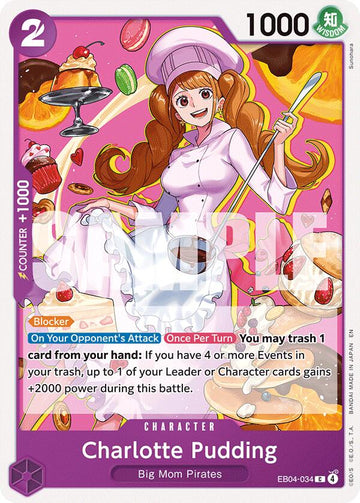 Charlotte Pudding - EB04-034 - (The Azure Sea's Seven)