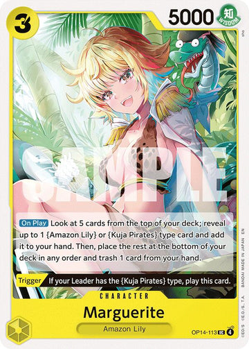 Marguerite - OP14-113 - (The Azure Sea's Seven)