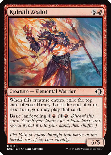 Kulrath Zealot [ECL - 148]