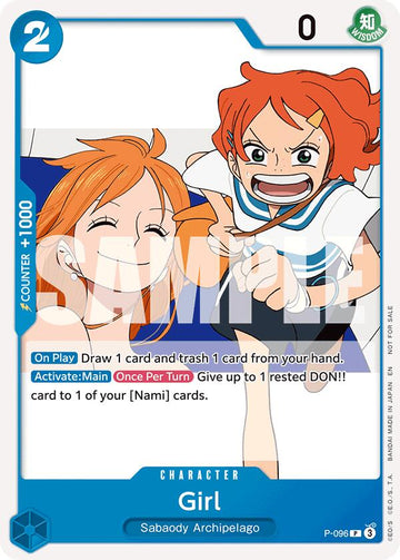 Girl (OP14 Release Event) [OP-PR] - Near Mint
