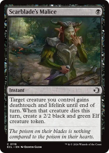 Scarblade's Malice [ECL - 119]