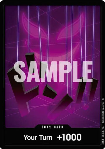 DON!! Card (Donquixote Doflamingo) (Double Pack Set Vol. 9) - 9 - (The Azure Sea's Seven)