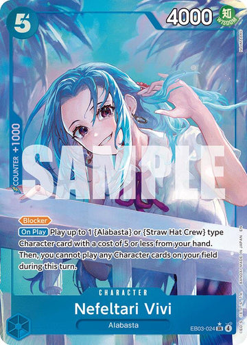 Nefeltari Vivi (024) (Alternate Art) [EB-03] - Near Mint