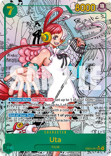 Uta (061) (Manga) - EB03-061 - (Extra Booster: One Piece Heroines Edition)