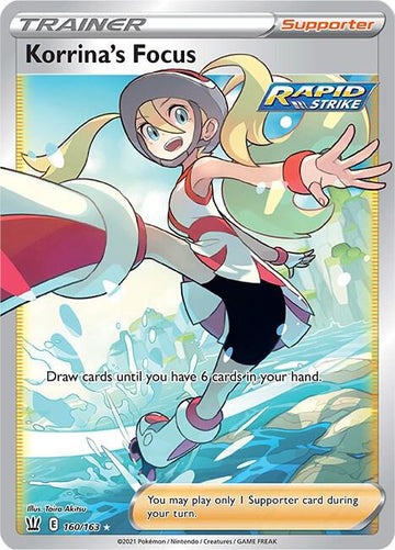Korrina's Focus (Full Art) - SWSH05: Battle Styles