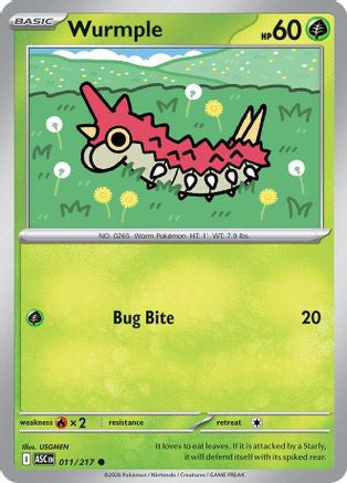 Wurmple 11 Me Ascended Heroes