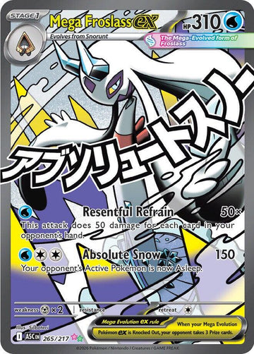 Mega Froslass ex - 265/217 [ASC] - Near Mint