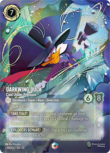 Darkwing Duck - Cool Under Pressure (Enchanted) - 239/204 - (Winterspell)