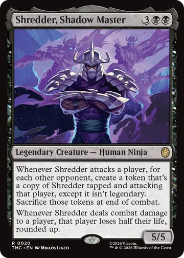 Shredder, Shadow Master [TMC] - Near Mint