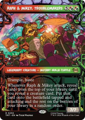 Raph & Mikey, Troublemakers (Showcase) [TMT] - Near Mint