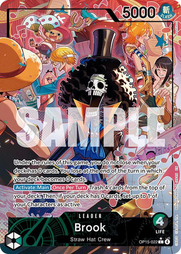 Brook (OP15-022) (Alternate Art) [OP15-EB04] - Near Mint