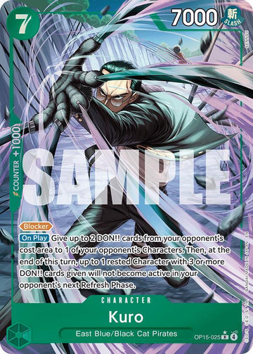 Kuro (Alternate Art) [OP15-EB04] - Near Mint