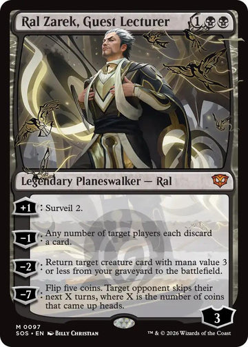 Ral Zarek, Guest Lecturer [SOS] - Near Mint