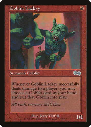 Goblin Lackey [USG] - Lightly Played