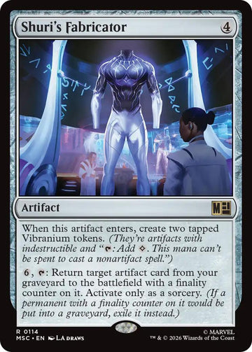 Shuri's Fabricator [114] [Marvel Super Heroes: Commander] [Non-Foil]