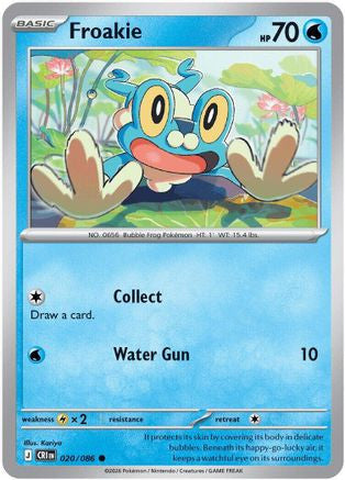 Froakie 020 086 20 Me04 Chaos Rising