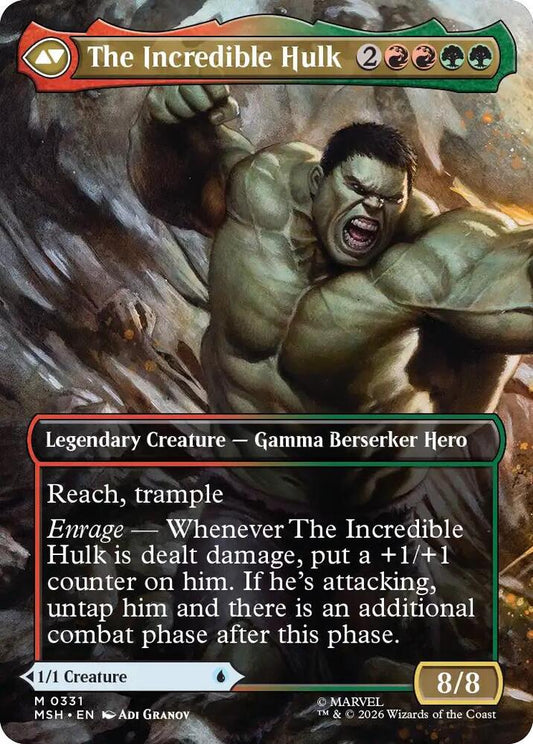 Bruce Banner (Borderless) (0331) - 331 - (Marvel Super Heroes)