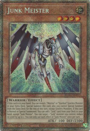 Junk Meister (Starlight Rare) Starlight Rare - Battles of Legend: Glorious Gallery 1st Edition