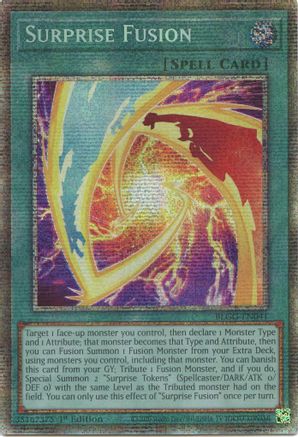 Surprise Fusion (Starlight Rare) Starlight Rare - Battles of Legend: Glorious Gallery 1st Edition