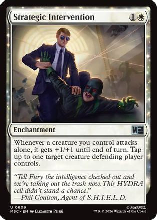 Strategic Intervention - Commander: Marvel Super Heroes Foil