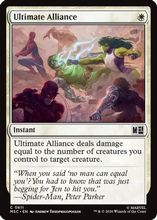 Ultimate Alliance - Commander: Marvel Super Heroes Foil