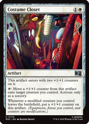 Costume Closet - Commander: Marvel Super Heroes
