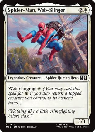 Spider-Man, Web-Slinger - Commander: Marvel Super Heroes Foil