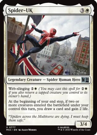 Spider-UK - Commander: Marvel Super Heroes